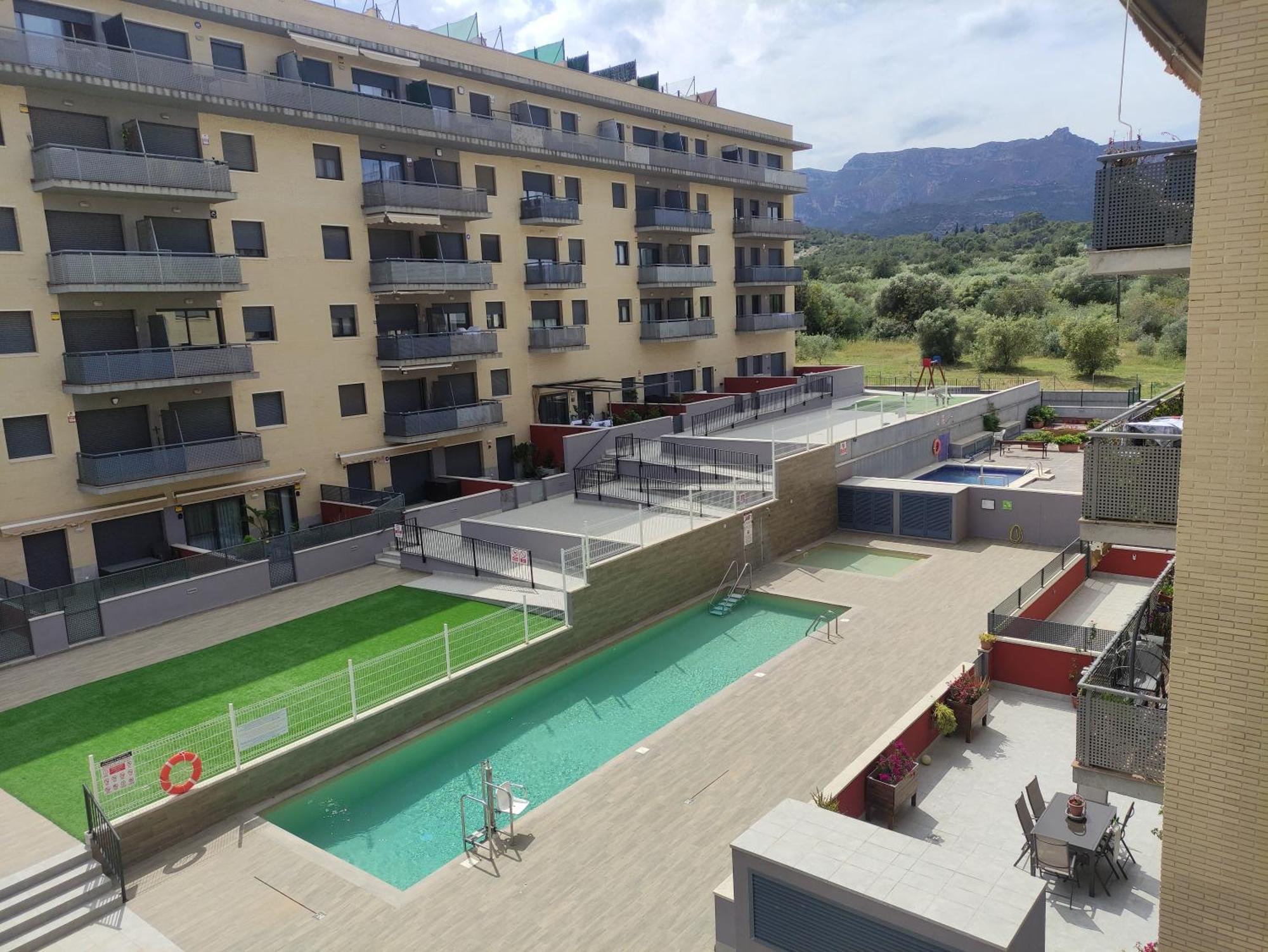 Apartamento Nuevo Con Piscina Y Amplio Balcon Sant Carlos de la Ràpita Esterno foto